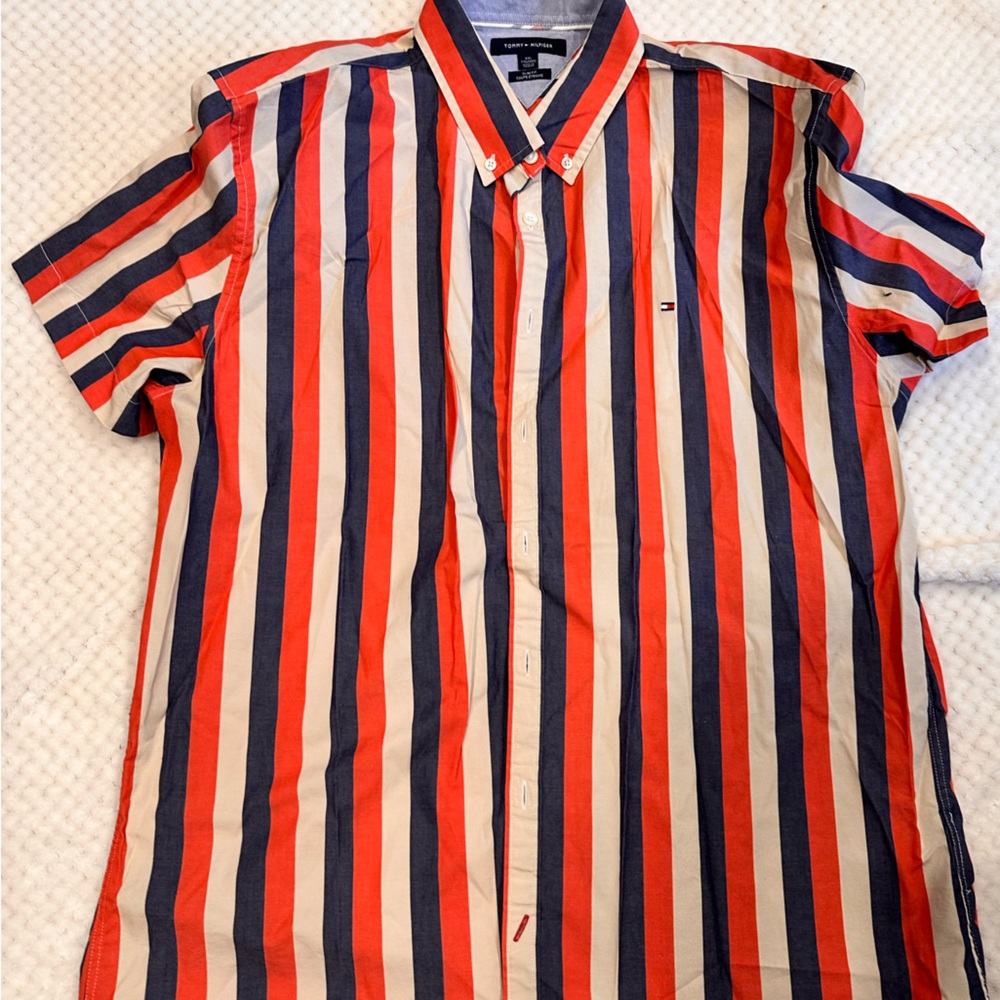 Men’s Tommy Hilfiger short sleeve button down